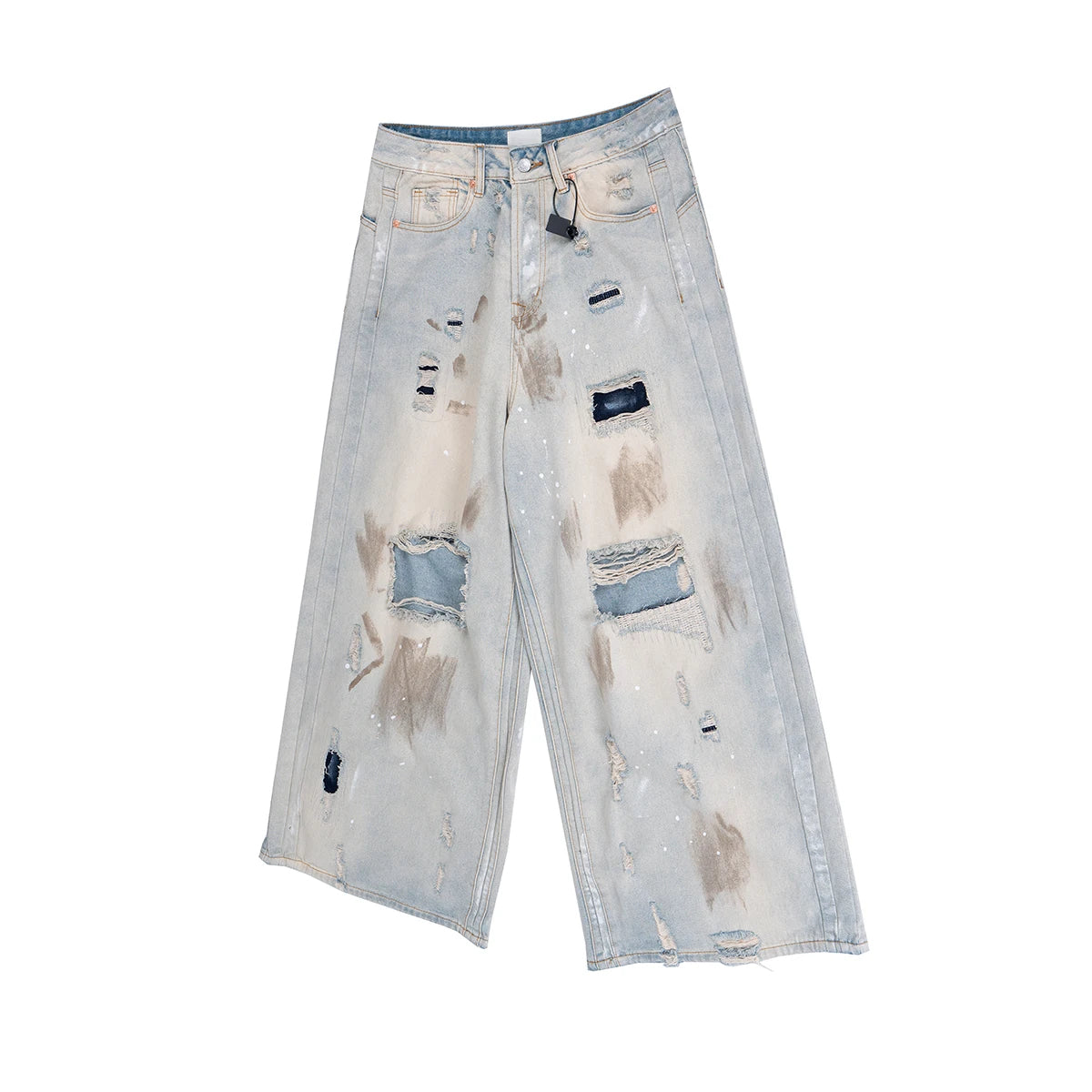 Static Ravage Wide-Leg Jeans - h0neybear