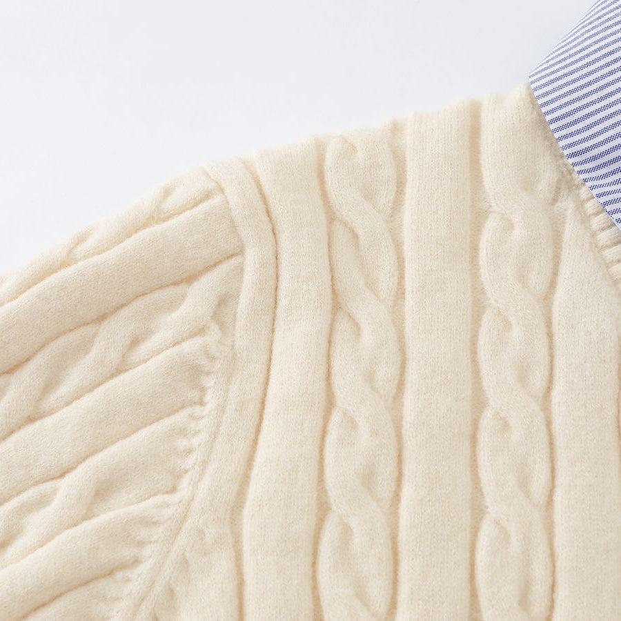Varsity Prep Layered Sweater