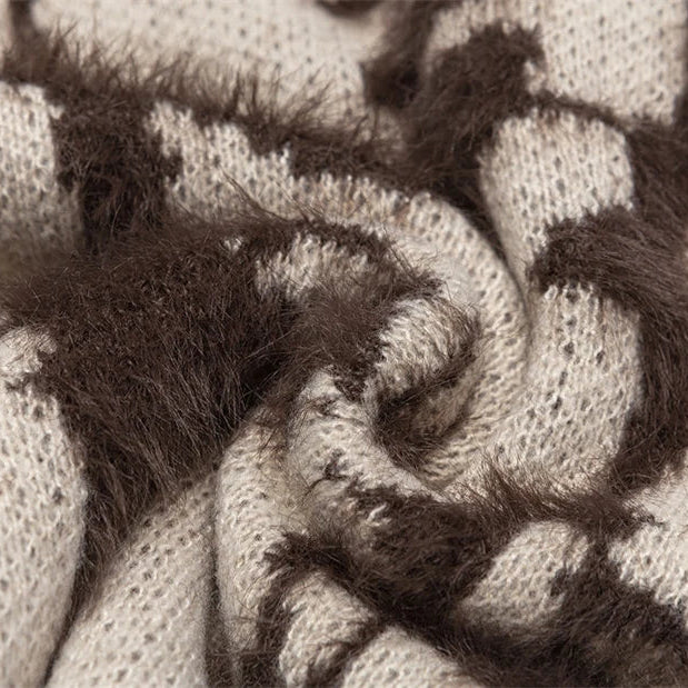 Close-up of textured fabric with a pattern