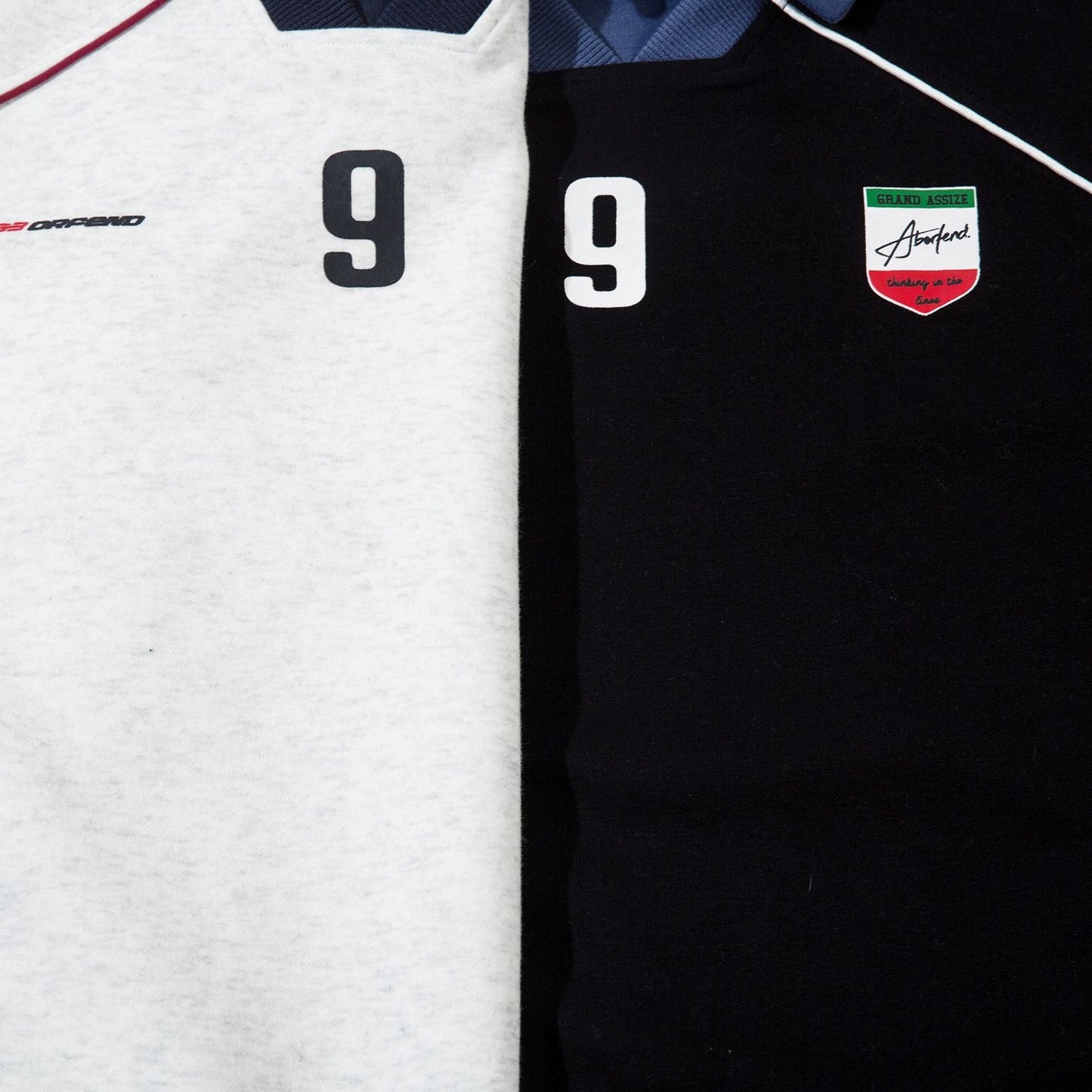 Retro Revival Team 9 Long Sleeve Jersey - h0neybear aka honeybear clothing
