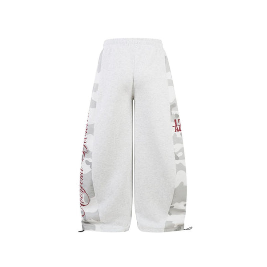 Camo Panel Stripe Sweatpants