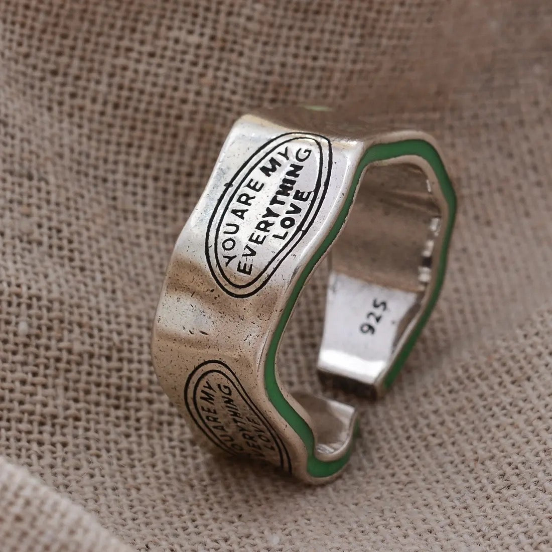 "You Are My Everything Love" Ring