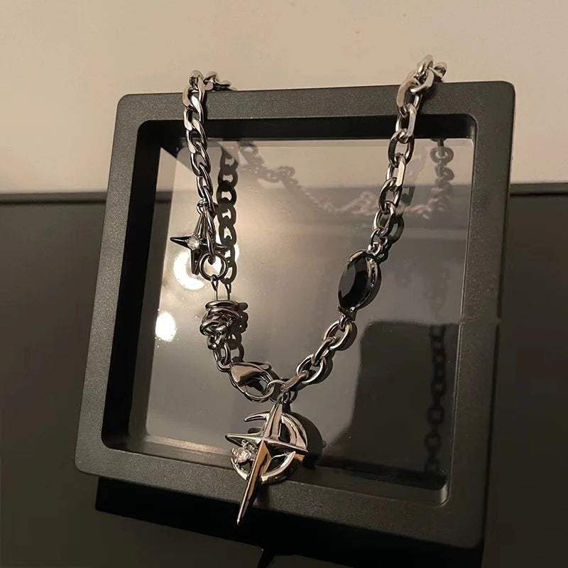 Cosmic Assemblage Necklace - h0neybear