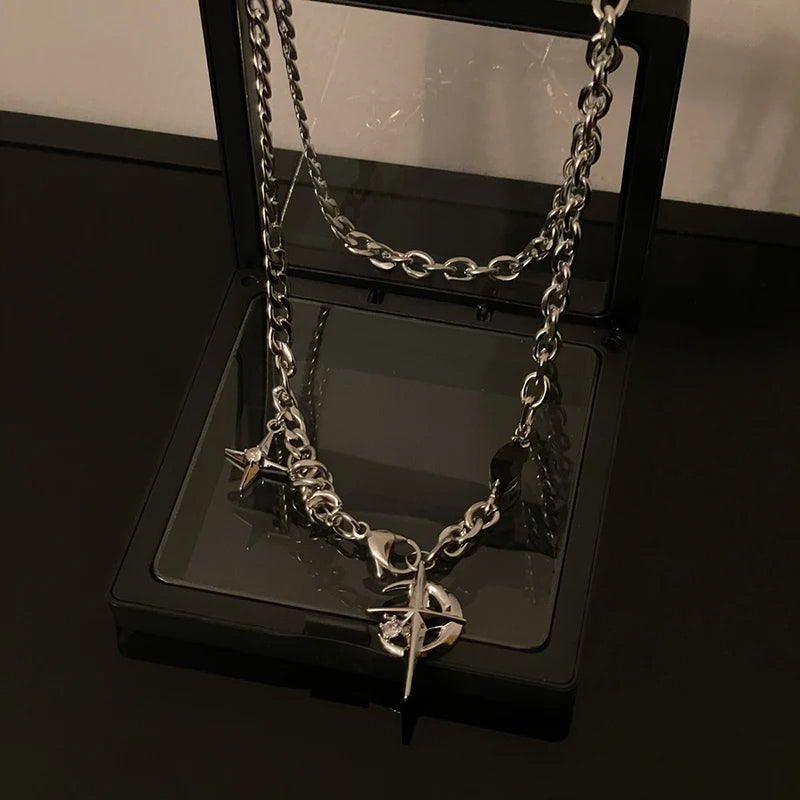 Cosmic Assemblage Necklace - h0neybear