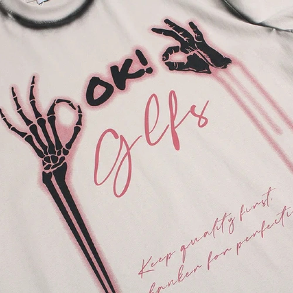 GLFS Clear Cut T-shirt | Trendy Y2K T-shirts | H0NEYBEAR