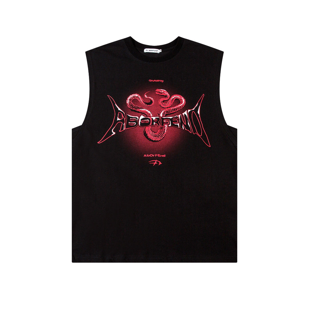Aborfend Chasing Tank Top | Unisex Print Tank Tops