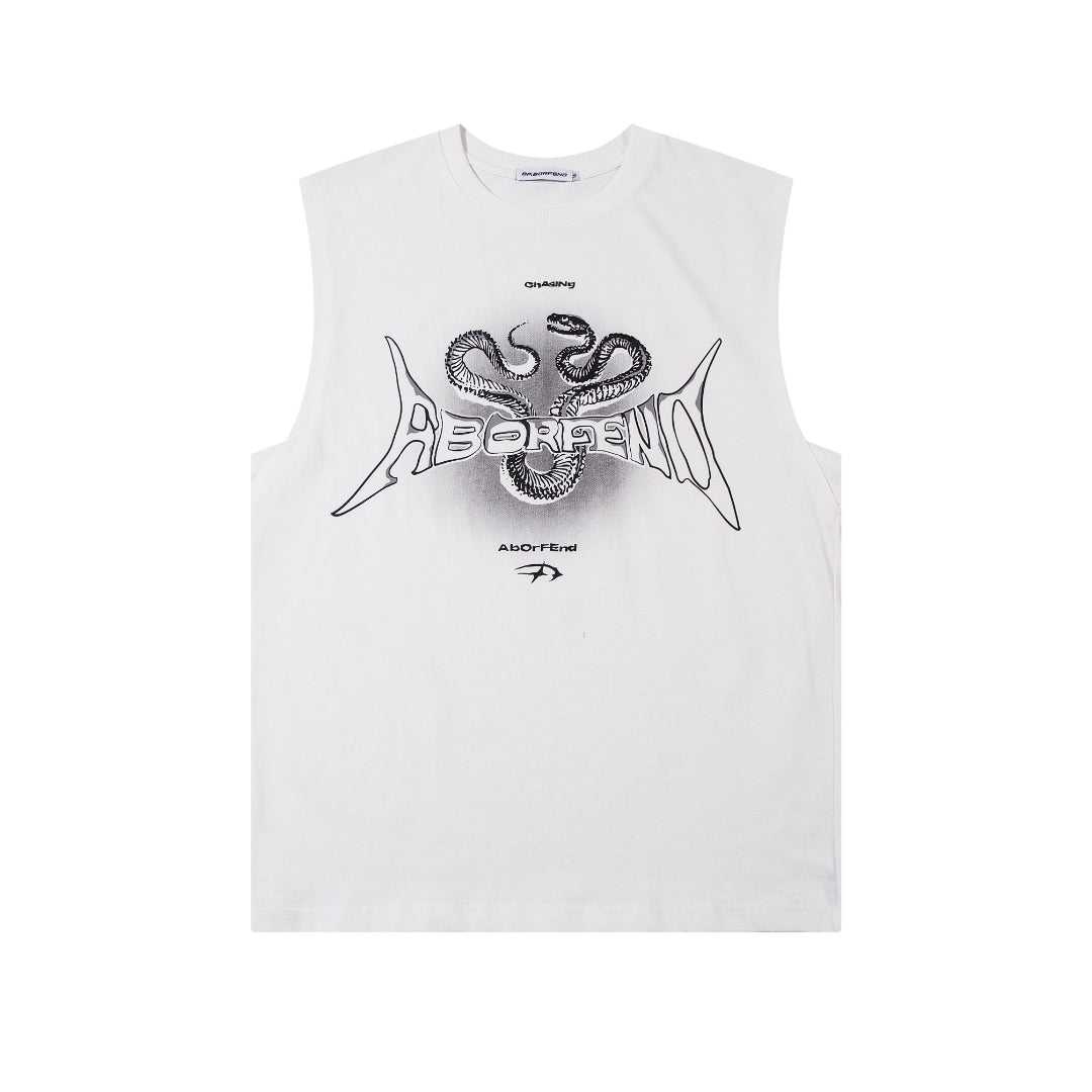 Aborfend Chasing Tank Top | Unisex Print Tank Tops