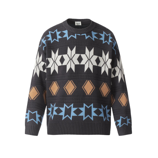 Winter Solstice Knitted Sweater