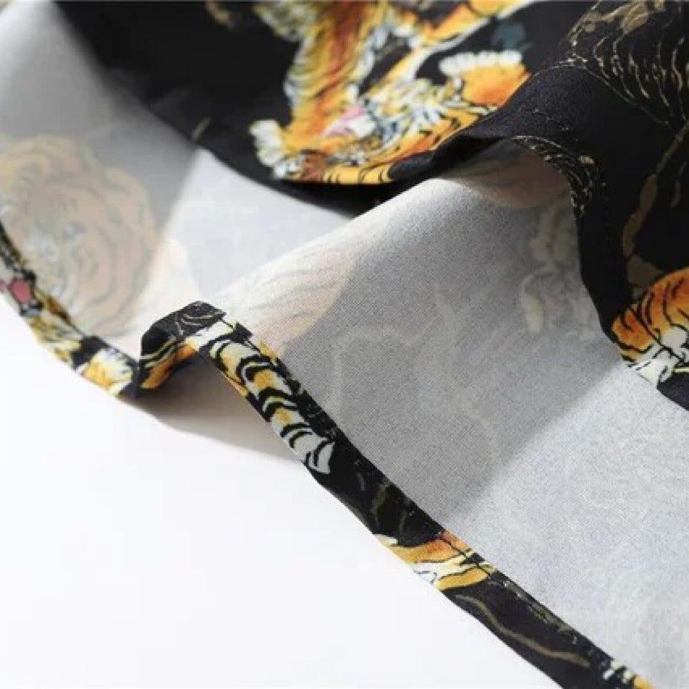 Tiger Print Shirt | Trendy Hawaiian Shirts