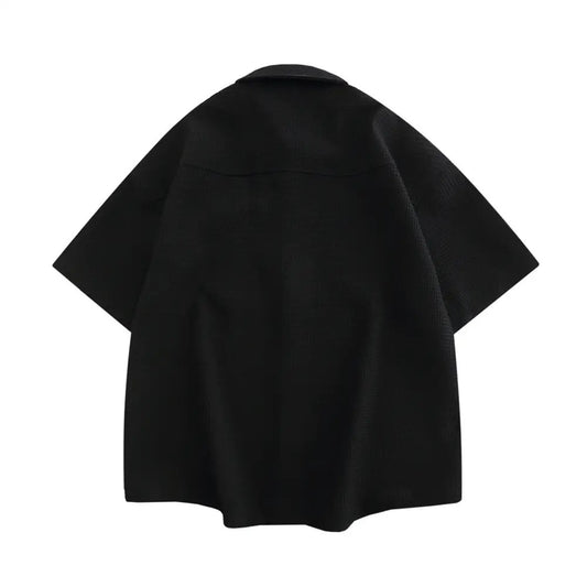 Chained Elegance Waffle Shirt