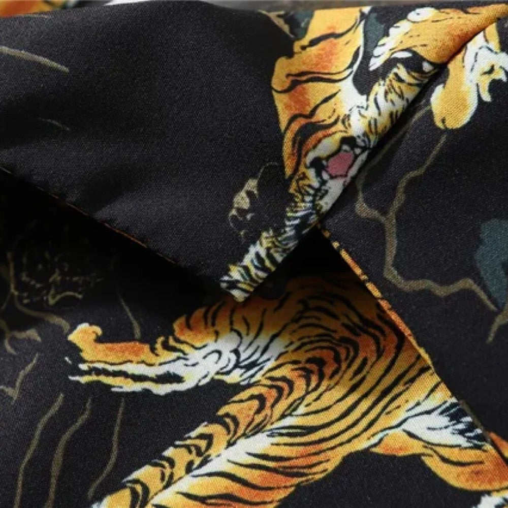 Tiger Print Shirt | Trendy Hawaiian Shirts
