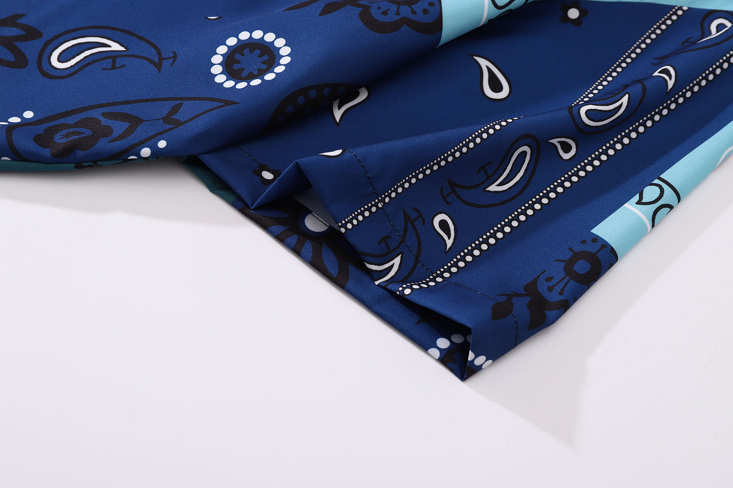 h0neybear - Blue Paisley Shirt | Trendy Hawaiian Shirts