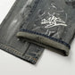 Graffiti Groove Denim Pants