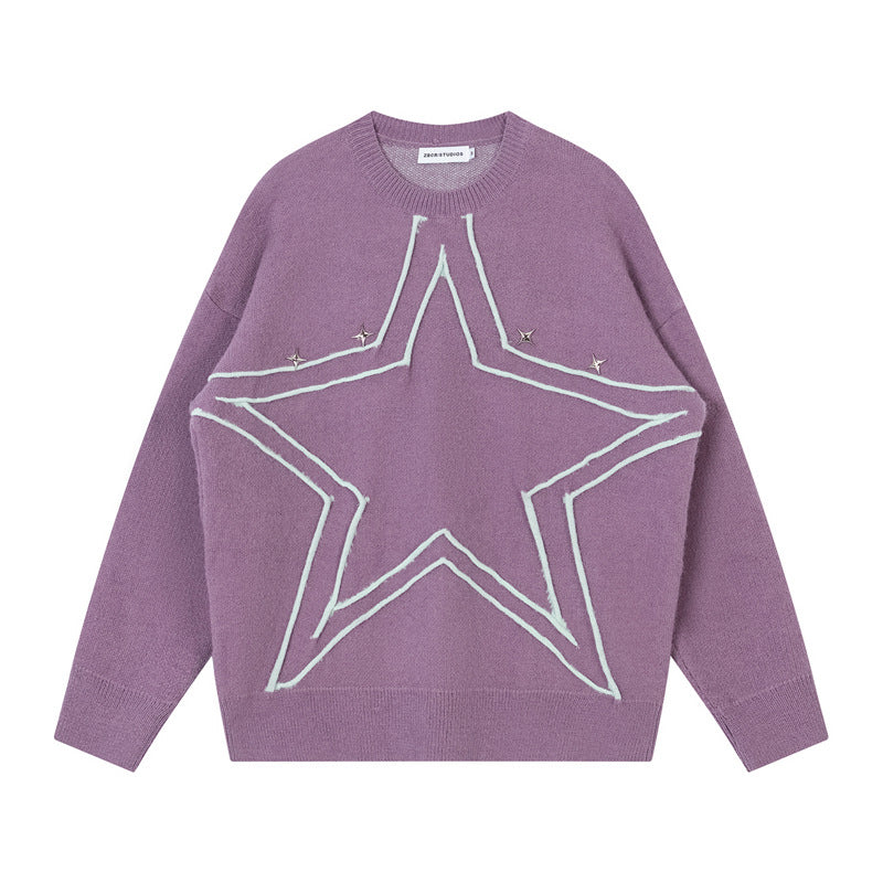 Midnight Star Emblem Sweater