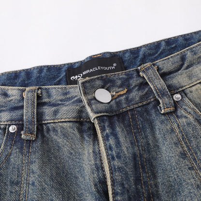 Flora Patch Work Jeans