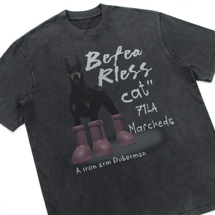 Booted Dobe Graphic T-shirt - h0neybear