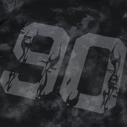 Faded Digit Graphic T-shirt - h0neybear