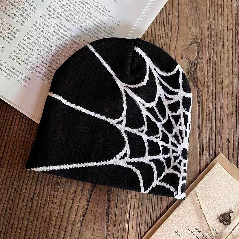 Spider Web Knit Beanie