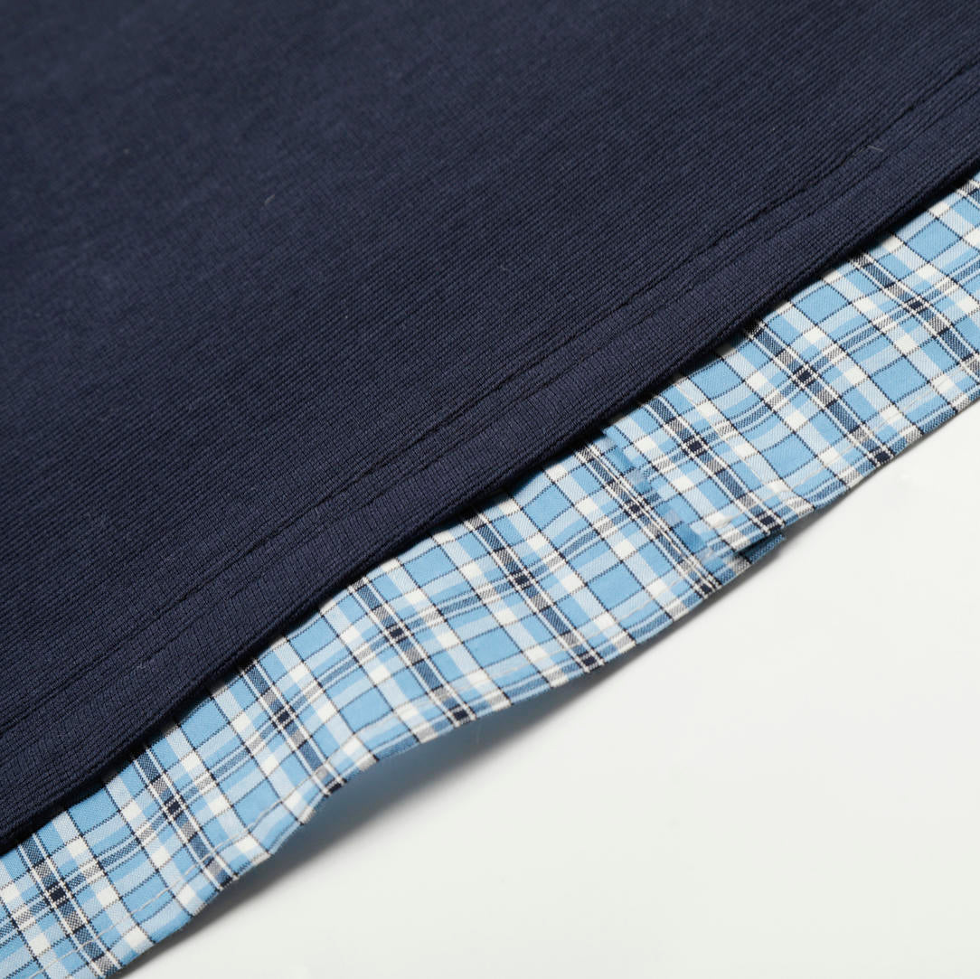 Harbor Plaid Polo T-Shirt