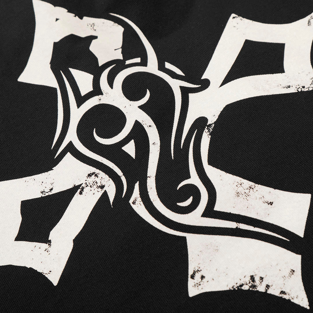 Phantom Cross Graphic Polo T-Shirt