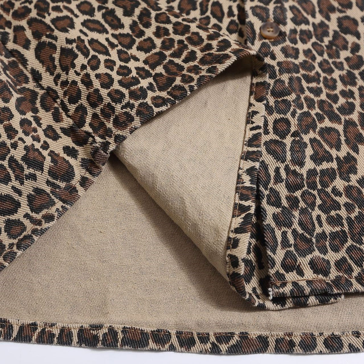 Vintage leopard print baby tee 🐆 main image 1