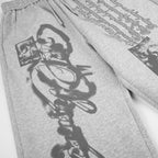 Noir Archive Wide-Leg Sweatpants