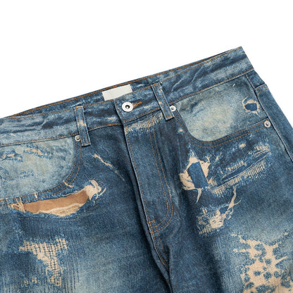 Fade To Freedom Distressed Jean Pants