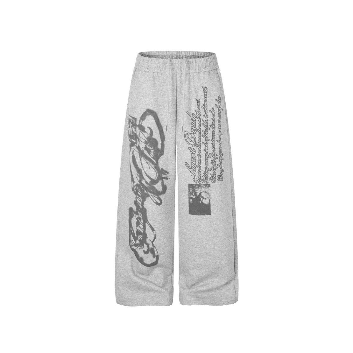 Noir Archive Wide-Leg Sweatpants