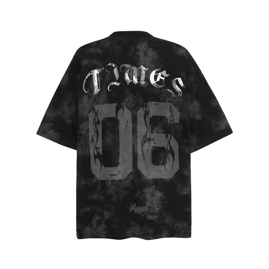 Faded Digit Graphic T-shirt - h0neybear