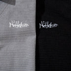 Ribbed V-Neck with Stripe T-shirt