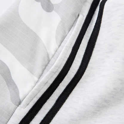 Camo Panel Stripe Sweatpants
