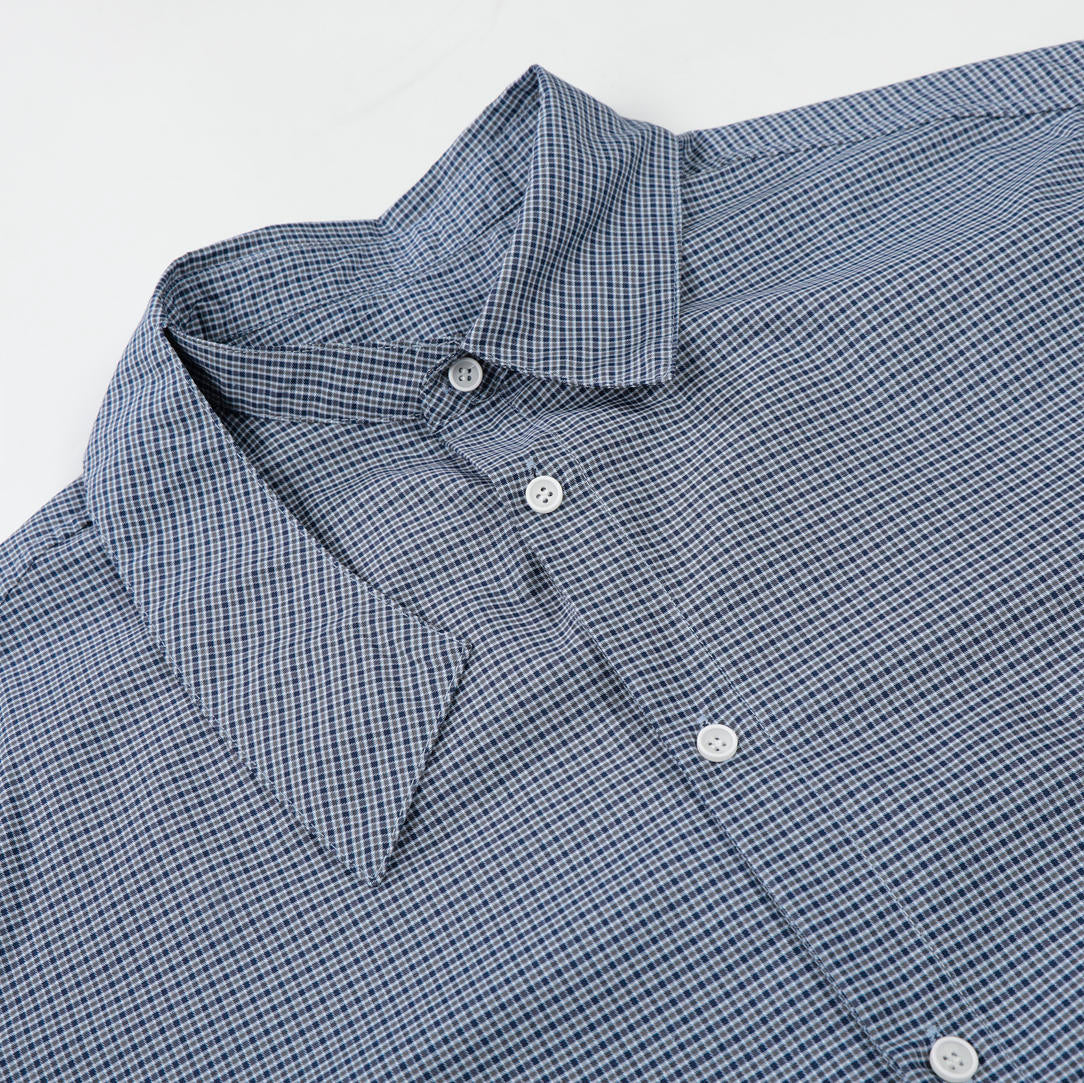Slate Grid Short Sleeve Shirt
