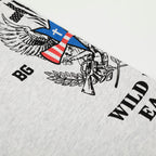 Bleg Varsity Patch Zip Hoodie