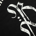 Gravecross Striped Raglan T-shirt