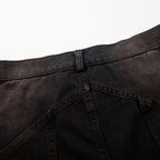 Tectonic Paneled Wide-Leg Jeans