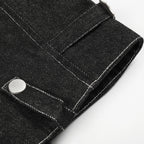 Circuit Contrast-Stitch Biker Jacket