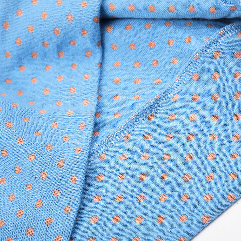 Rosette Striped Funnel Hoodie