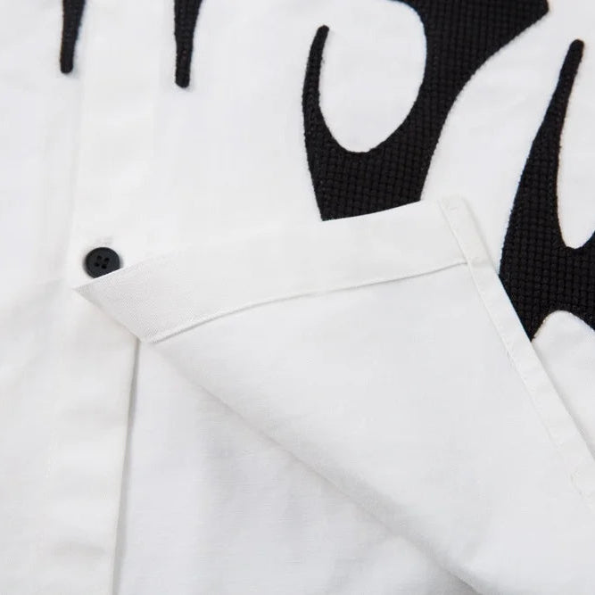 Phantom Flame Layered Shirt