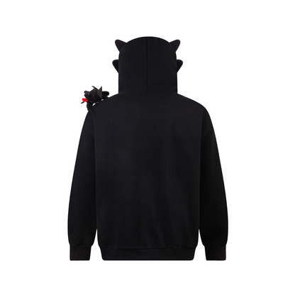 Layfu Home Toothless Zip-Up Hoodie