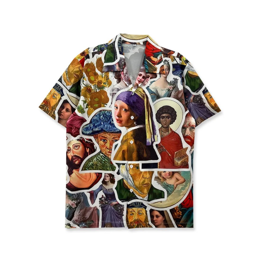 Renaissance Collage Shirt