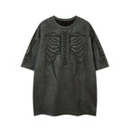 Relic Skeleton Print T-shirt - h0neybear