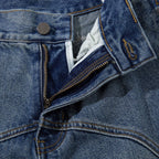 Arc Seam Wide Leg Jeans