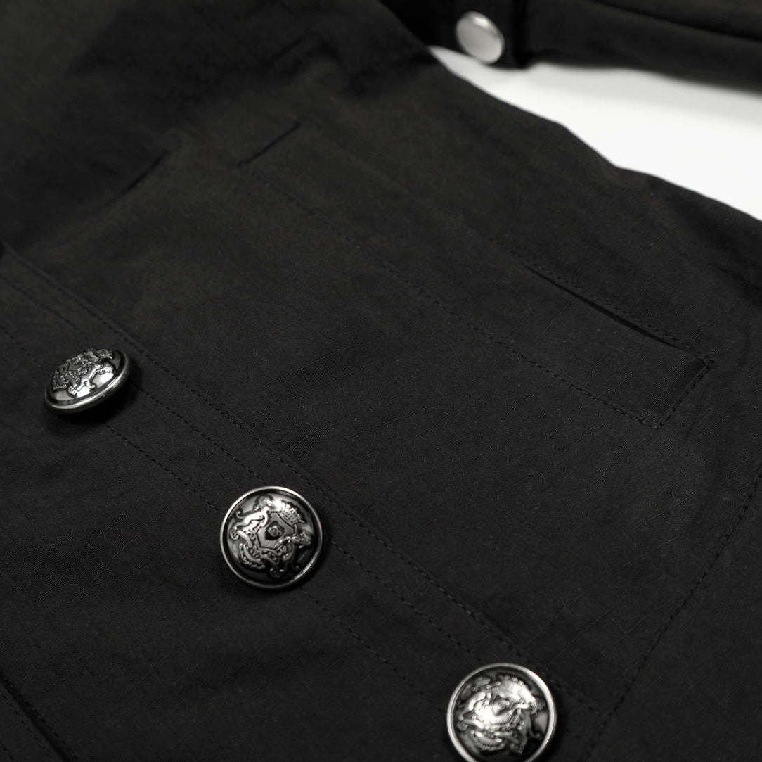 Veloura High Collar Jacket