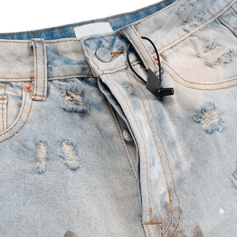 Static Ravage Wide-Leg Jeans - h0neybear