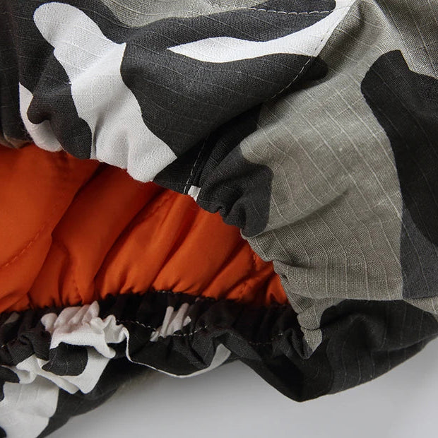 The Signal Camo Zip-Up Hooded Jacket