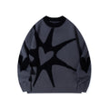 Void Heart Crew Knit Sweater