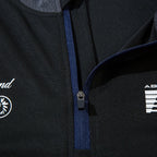 Aborfend Panel Stripe Quarter-Zip Long Sleeve Jersey - h0neybear aka honeybear clothing