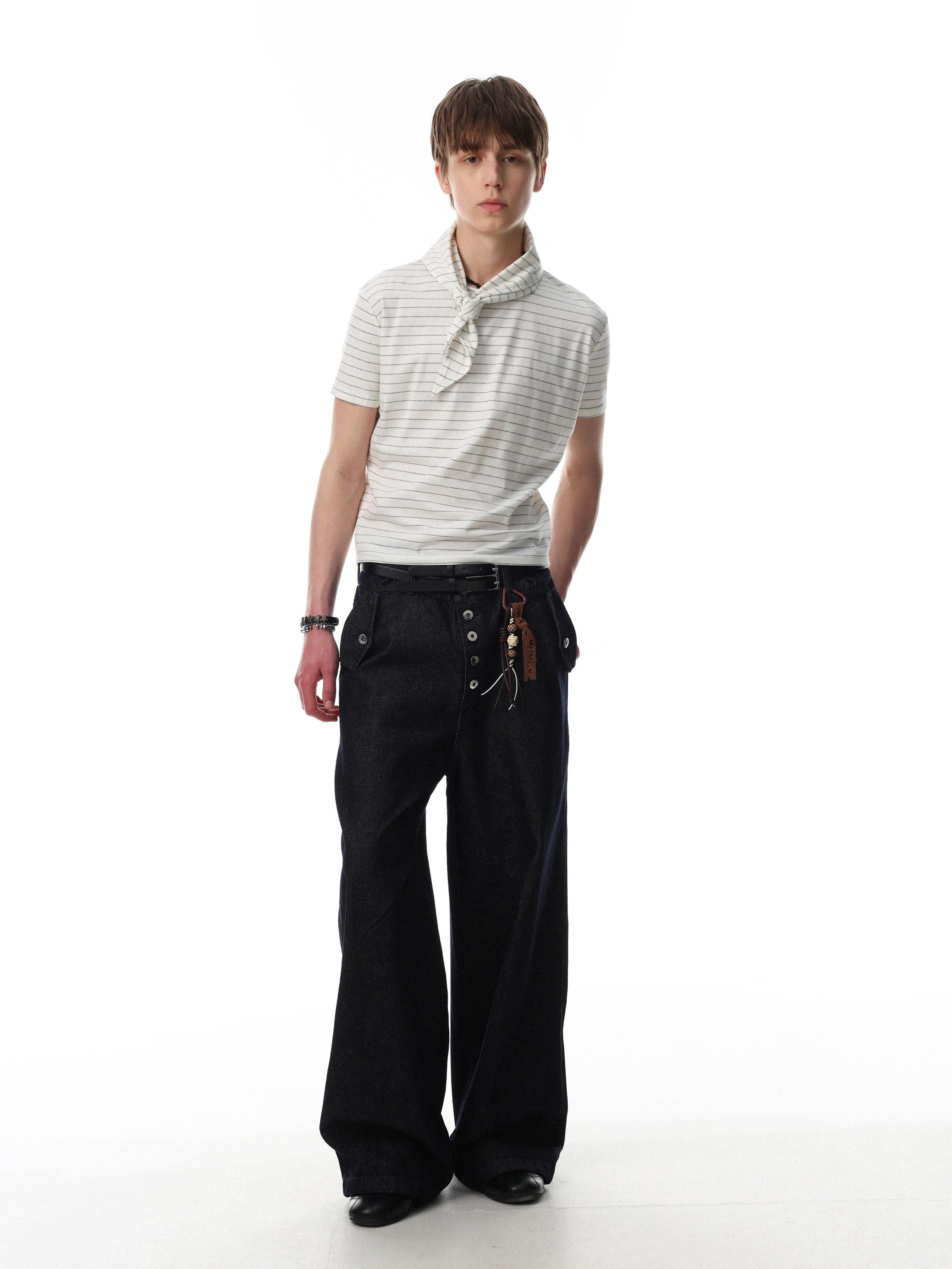 Driftline Scarf Collar T-Shirt
