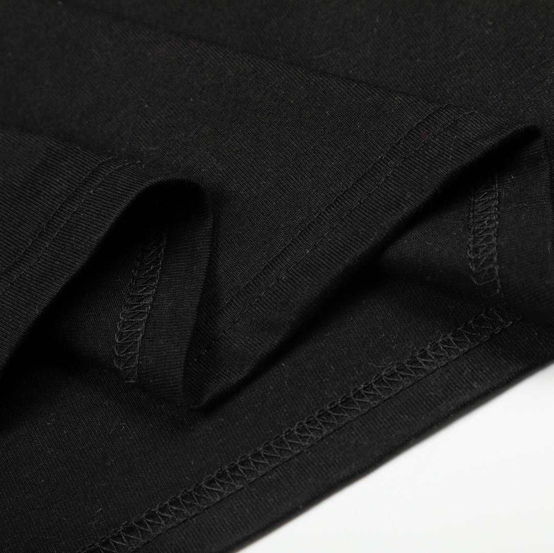 Gravecross Striped Raglan T-shirt