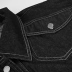 Outlaw Scalloped Denim Jacket